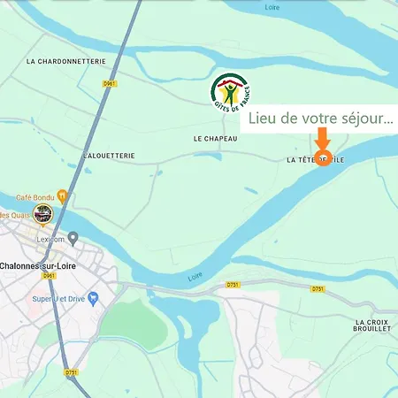 Climatise Avec Privatif, Cheminees Decoratives Et Vue Sur Loire - Fr-1-622-90