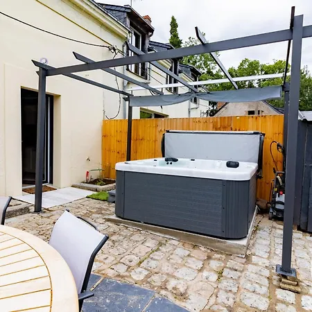 בית נופש Climatise Avec Privatif, Cheminees Decoratives Et Vue Sur Loire - Fr-1-622-90 Chalonnes-sur-Loire