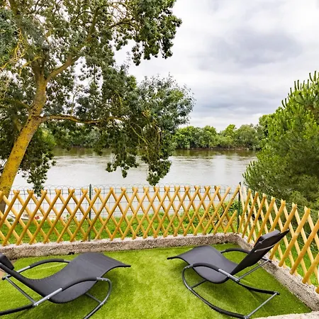 Climatise Avec Privatif, Cheminees Decoratives Et Vue Sur Loire - Fr-1-622-90 Holiday home